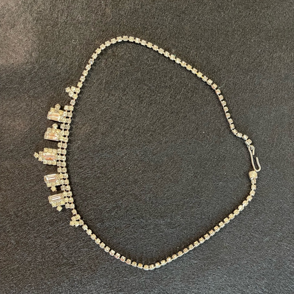 Silver Art Deco Choker 1950’s